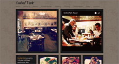 Desktop Screenshot of centralparkrestaurant.net