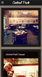 Mobile Screenshot of centralparkrestaurant.net