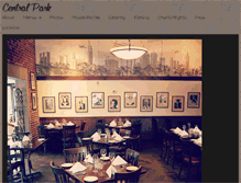 Tablet Screenshot of centralparkrestaurant.net